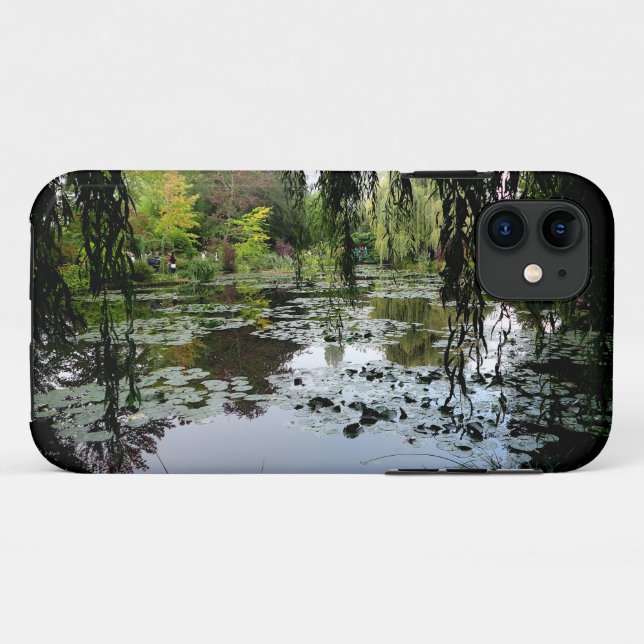 Capa Para iPhone 11 Lily Pond, Giverny, França (Verso (horizontal))