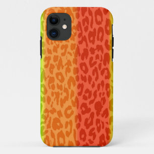 Capa Para iPhone 11 Limão Laranja Vermelho Amarelo Amarelo-Leopardo Es