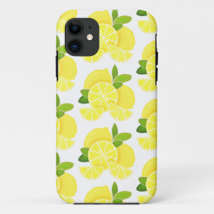 Capa Para iPhone 11 Limões limões limões limões fatias de limão fruta 