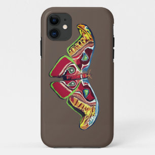 Capa Para iPhone 11 Linda Arte da Borboleta