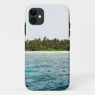Capa Para iPhone 11 Linda Ilha Verde No Mar