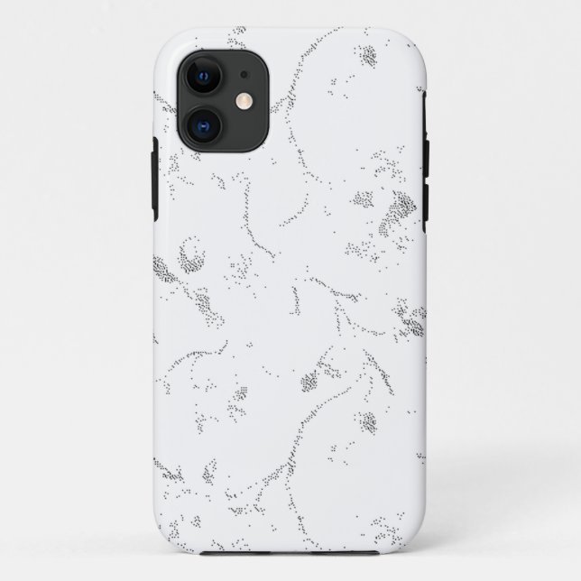 Capa Para iPhone 11 Língua, Nuvem de Cinzas (Verso)