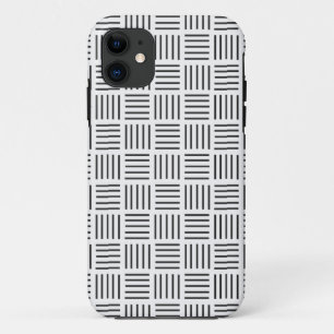 Capa Para iPhone 11 Linhas ao quadrado