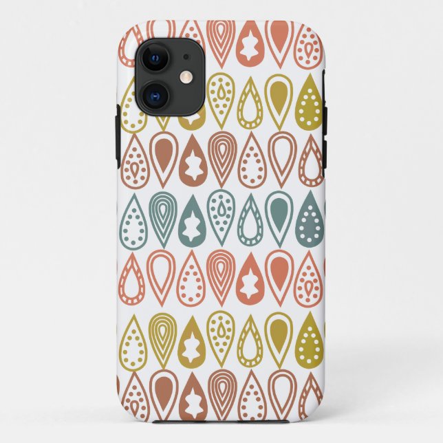 Capa Para iPhone 11 Linhas de Boho (Verso)
