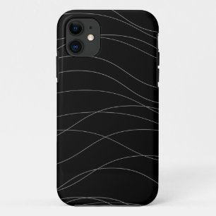 Capa Para iPhone 11 Linhas gráficas modernas, simples, chic, elegantes