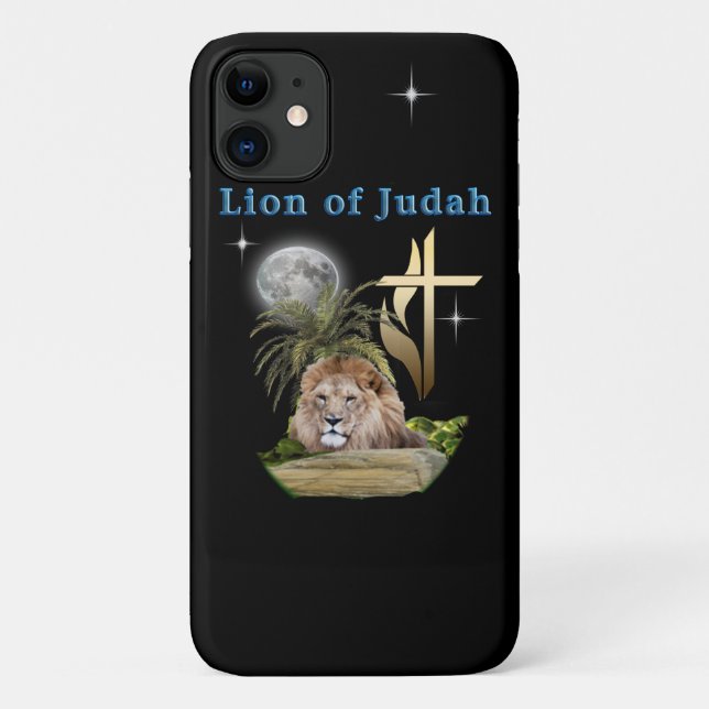 Capa Para iPhone 11 Lion Of Judah 11 case (Verso)