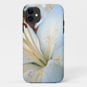 Capa Para iPhone 11 lírio branco bonito