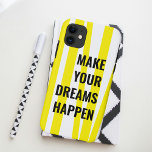Capa Para iPhone 11 Listras Amarelas Modernas e faça seu sonho acontec<br><div class="desc">Listras Amarelas Modernas e faça seu sonho acontecer</div>