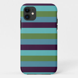 Capa Para iPhone 11 Listras de harmonia costeira