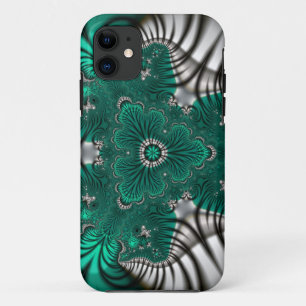 Capa Para iPhone 11 listras e fractals