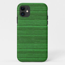 Capa Para iPhone 11 listras texturizadas verdes e pretas
