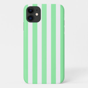 Capa Para iPhone 11 Listras verdes e claras