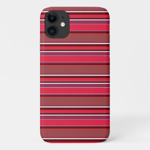 Capa Para iPhone 11 Listras vermelhas