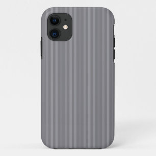 Capa Para iPhone 11 Listras Verticais Cinza Padrão
