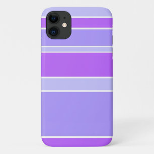 Capa Para iPhone 11 Listras violetas