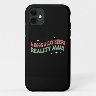 Capa Para iPhone 11 Livro por dia Mantenha a realidade longe