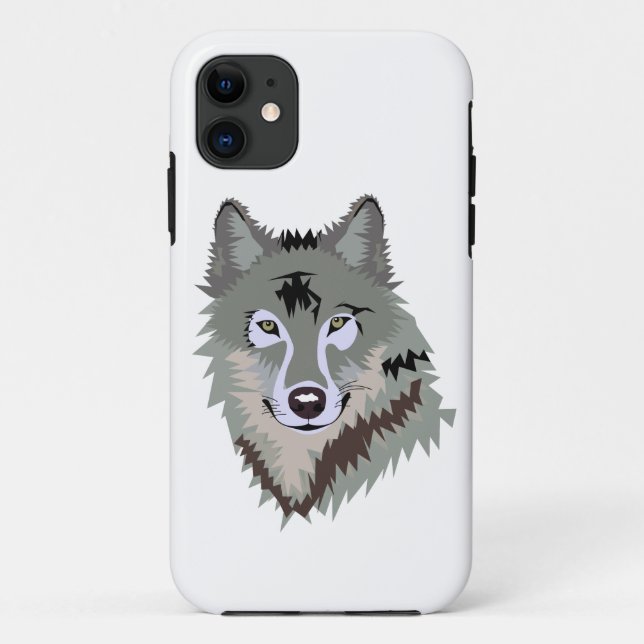 Capa Para iPhone 11 lobo (Verso)