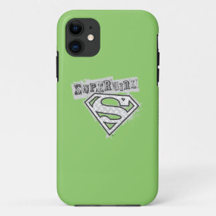 Capa Para iPhone 11 Logotipo 1 de Supergirl