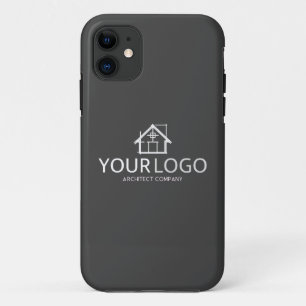 Capa Para iPhone 11 Logotipo da Empresa de Arquitetura de Startup Empr