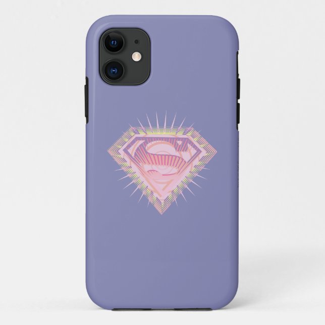 Capa Para iPhone 11 Logotipo da Supergirl Rad (Verso)