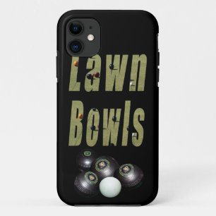 Capa Para iPhone 11 Logotipo De Imagem E Bolinhos Do Lawn Bowls,
