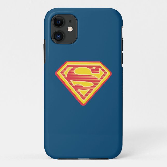Capa Para iPhone 11 Logotipo de Supergirl Far-Out (Verso)