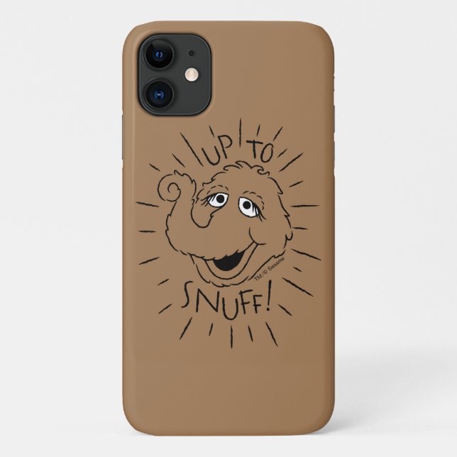 Capa Para iPhone 11 Logotipo Do Skate Snuffleupagus - Até Snuff (Verso)