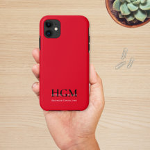 Logotipo Moderno Profissional - Vermelho Preto