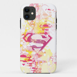 Capa Para iPhone 11 Logotipo retro de Supergirl