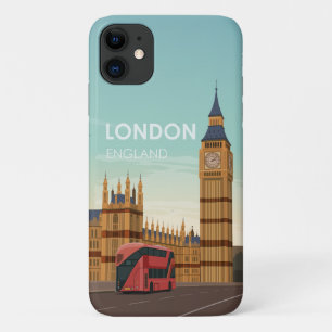 Capa Para iPhone 11 London England Big Ben Viagens vintage Case-Mate i