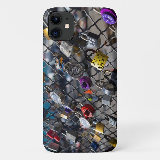 Capa Para iPhone 11 Love Locks Sweetheart (Verso)