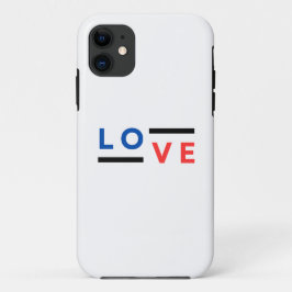Capa Para iPhone 11 Love Typografia