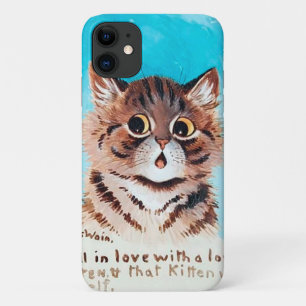 Capa Para iPhone 11 Lovely Kitten, Louis Wain
