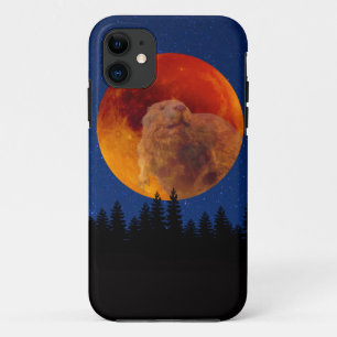 Capa Para iPhone 11 Lua do castor em novembro