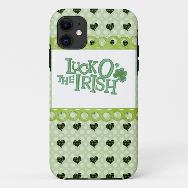 Capa Para iPhone 11 Lucky Irish (Verso)
