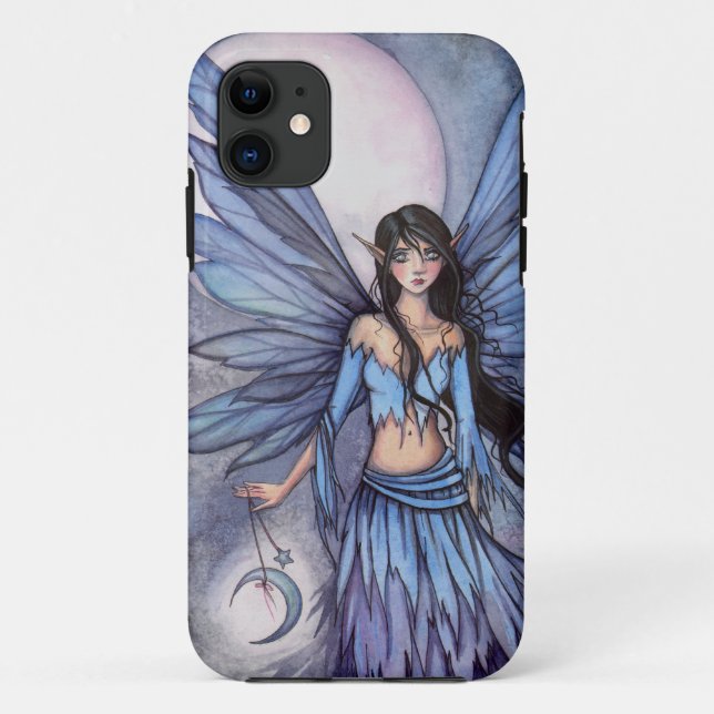 Capa Para iPhone 11 Lunetta Little Moon Fairy Fantasy Art (Verso)