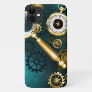 Capa Para iPhone 11 Lupa no estilo Steampunk
