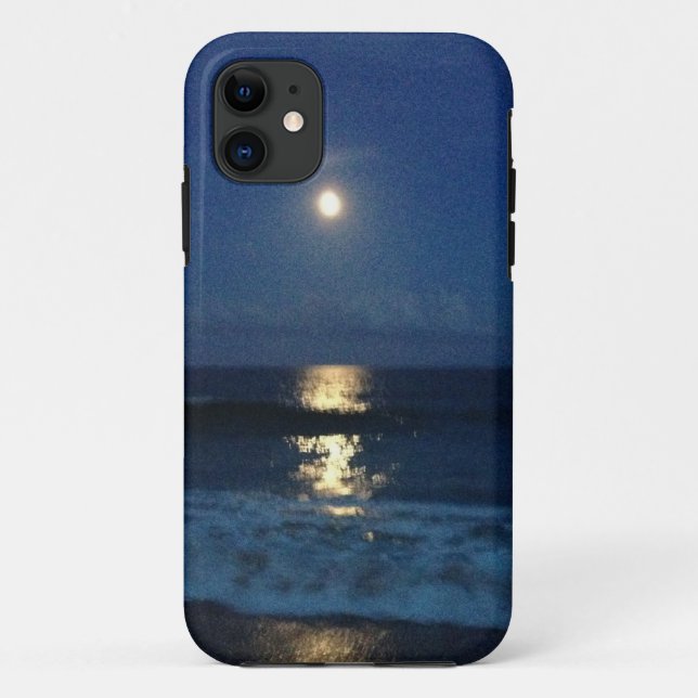 Capa Para iPhone 11 LUZ DE LUZ na PRAIA (Verso)