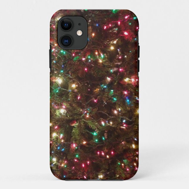 Capa Para iPhone 11 Luzes de Natal (Verso)