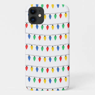 Capa Para iPhone 11 Luzes de Natal