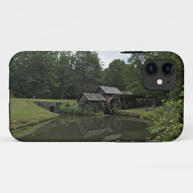 Capa Para iPhone 11 Mabry Mill, Virginia (Verso (horizontal))