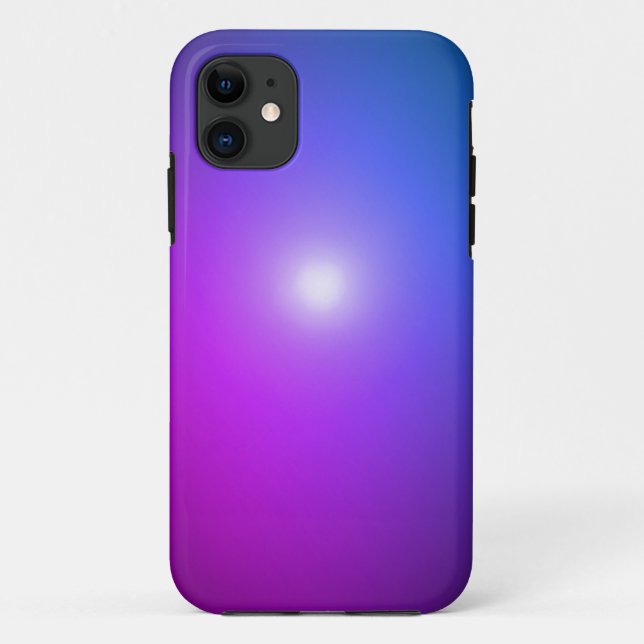 Capa Para iPhone 11 maçã iphone 11 caixa púrpura design (Verso)