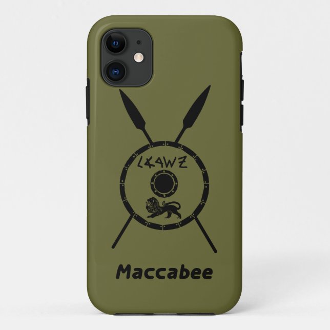 Capa Para iPhone 11 Macabejo Subjugado E Lança (Verso)