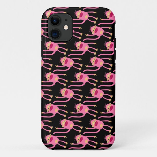 Capa Para iPhone 11 Macaco Pequeno e Bonito (Verso)