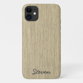 Capa Para iPhone 11 Madeira Envelhecida Grainada Personalizada