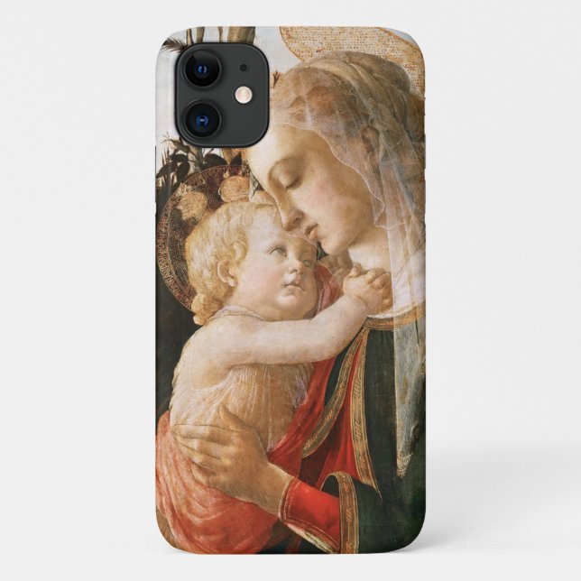 Capa Para iPhone 11 Madona e Menino (Verso)