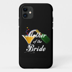 Capa Para iPhone 11 Mãe do brinde de Champagne da noiva