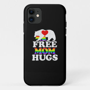 Capa Para iPhone 11 Mãe grátis abraça as mulheres Orgulho Lgbt