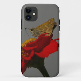 Capa Para iPhone 11 Mães e Zinnia Vermelha
