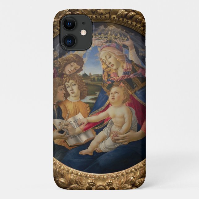 Capa Para iPhone 11 magnífico da abençoada virgem maria (Verso)